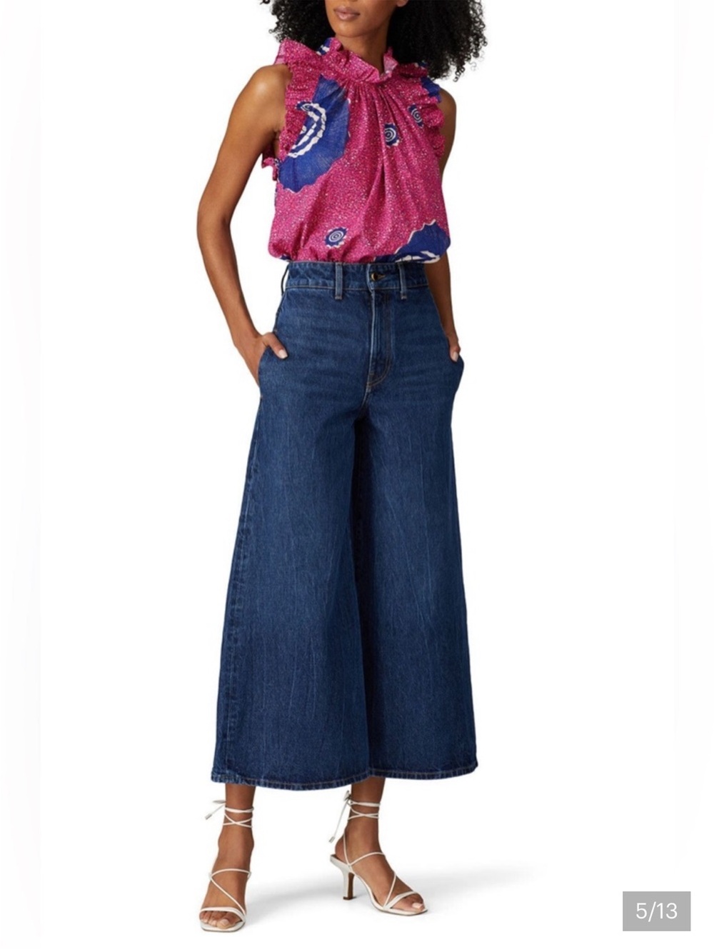 Ulla Johnson Fuchsia Tilda Top Size 2